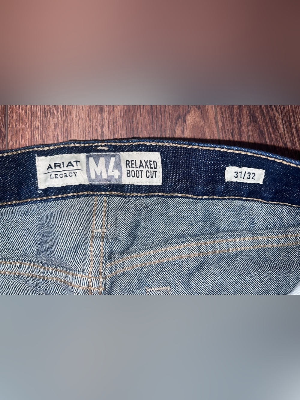 Ariat M4 Relaxed Boot Cut Jeans - Light Blue Denim